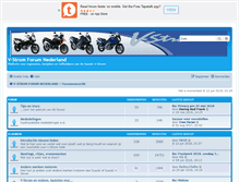 Tablet Screenshot of forum.v-strom.nl